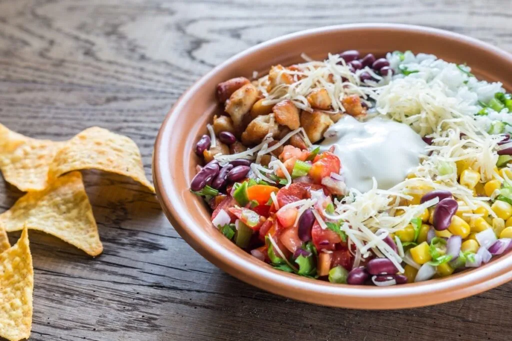 Lunch Recipes - Chicken and Rice Bowl
