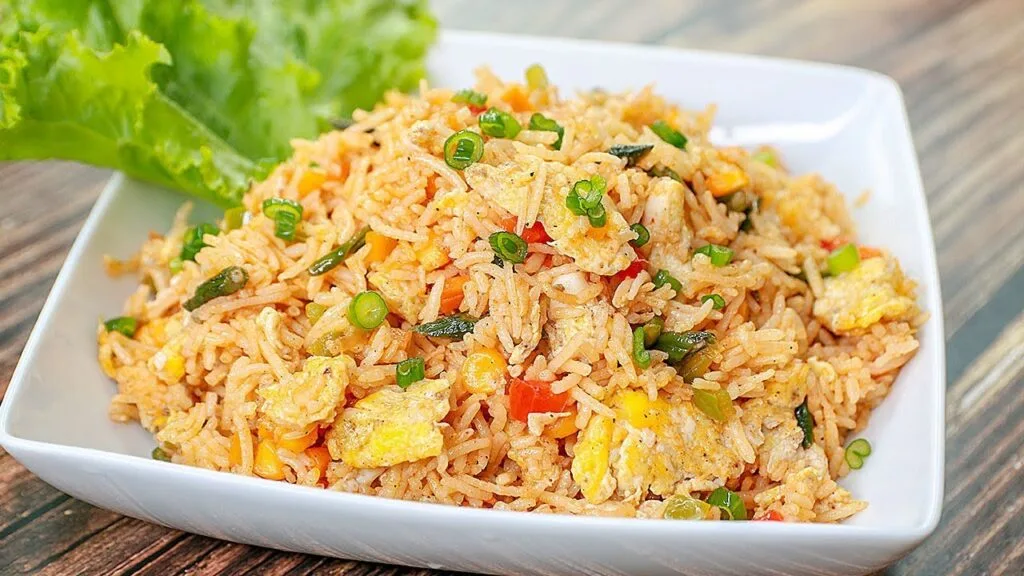 lunch recipe - Egg Fried Rice