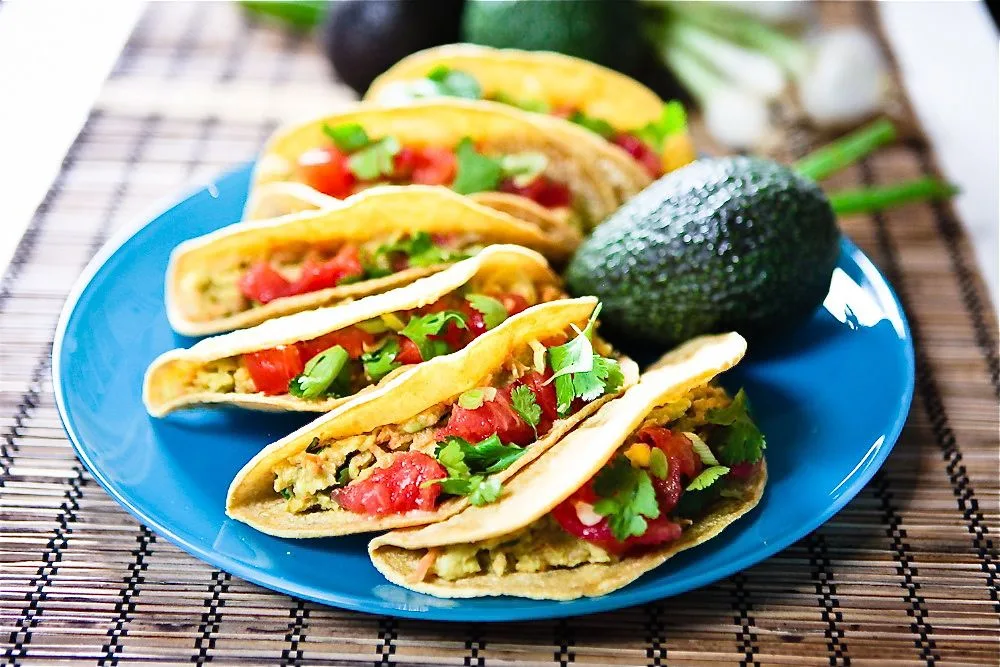 Lunch Recipes- Vegetarian Tacos